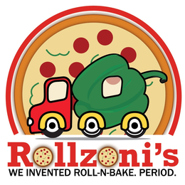 ROLLZONI'S WE INVENTED ROLL-N-BAKE. PERIOD. trademark