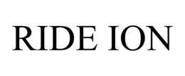 RIDE ION trademark