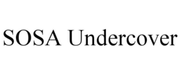 SOSA UNDERCOVER trademark