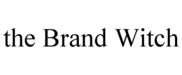 THE BRAND WITCH trademark