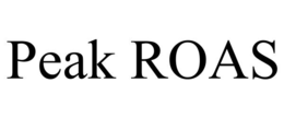 PEAK ROAS trademark