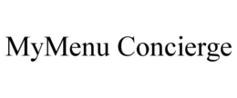 MYMENU CONCIERGE trademark