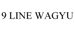 9 LINE WAGYU trademark