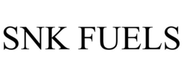SNK FUELS trademark