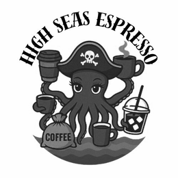 HIGH SEAS ESPRESSO COFFEE trademark