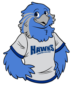HAWKS HARPER COLLEGE trademark