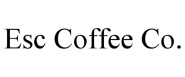 ESC COFFEE CO. trademark