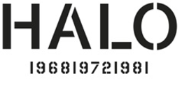 HALO 196819721981 trademark