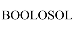BOOLOSOL trademark