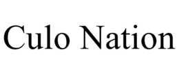 CULO NATION trademark