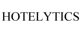 HOTELYTICS trademark