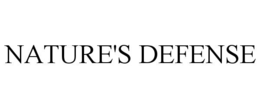 NATURE'S DEFENSE trademark