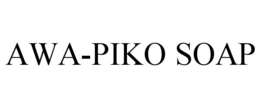 AWA-PIKO SOAP trademark