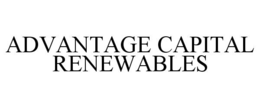 ADVANTAGE CAPITAL RENEWABLES trademark