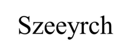 SZEEYRCH trademark
