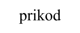 PRIKOD trademark