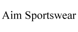 AIM SPORTSWEAR trademark