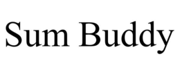 SUM BUDDY trademark