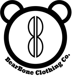 BB BEARBONE CLOTHING  CO. trademark