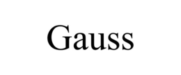 GAUSS trademark