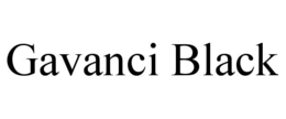 GAVANCI BLACK trademark