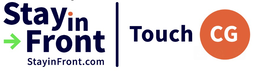 STAY IN FRONT STAYINFRONT.COM TOUCH CG trademark