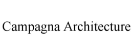 CAMPAGNA ARCHITECTURE trademark