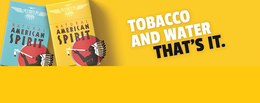 NATURAL AMERICAN SPIRIT NATURAL AMERICAN SPIRIT TOBACCO AND WATER THAT'S IT. trademark