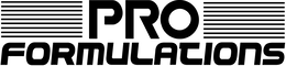 PRO FORMULATIONS trademark