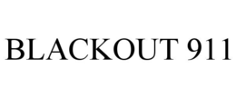 BLACKOUT 911 trademark