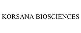 KORSANA BIOSCIENCES trademark