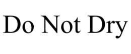 DO NOT DRY trademark