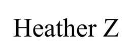 HEATHER Z trademark