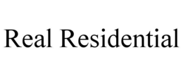 REAL RESIDENTIAL trademark