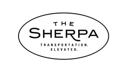 THE SHERPA TRANSPORTATION. ELEVATED. trademark