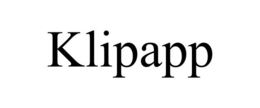 KLIPAPP trademark