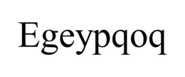 EGEYPQOQ trademark