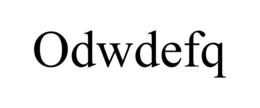 ODWDEFQ trademark