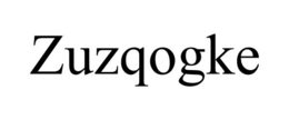 ZUZQOGKE trademark