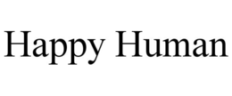 HAPPY HUMAN trademark