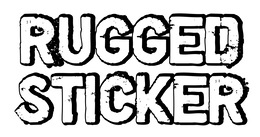 RUGGED STICKER trademark