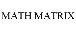 MATH MATRIX trademark