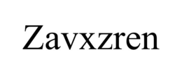 ZAVXZREN trademark