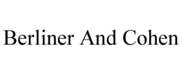 BERLINER AND COHEN trademark