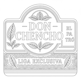 -DON- CHENCHO LIGA EXCLUSIVA EL PATRÓ trademark