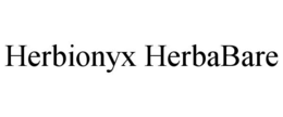 HERBIONYX HERBABARE trademark