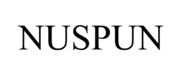 NUSPUN trademark