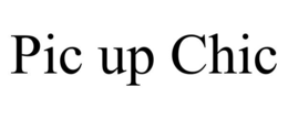 PIC UP CHIC trademark