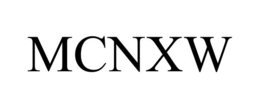 MCNXW trademark