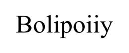 BOLIPOIIY trademark